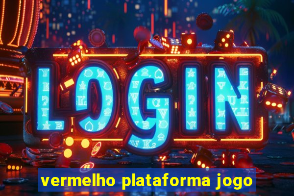 vermelho plataforma jogo